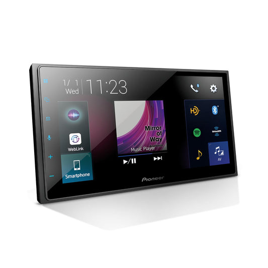 Pioneer DMH-2660NEX Digital Multimedia Receiver, with Apple CarPlay, Android Auto , Amazon Alexa via the Pioneer Vozsis App, Bluetooth and Backup Camera Compatibility, 6.8” Capacitive Touchscreen